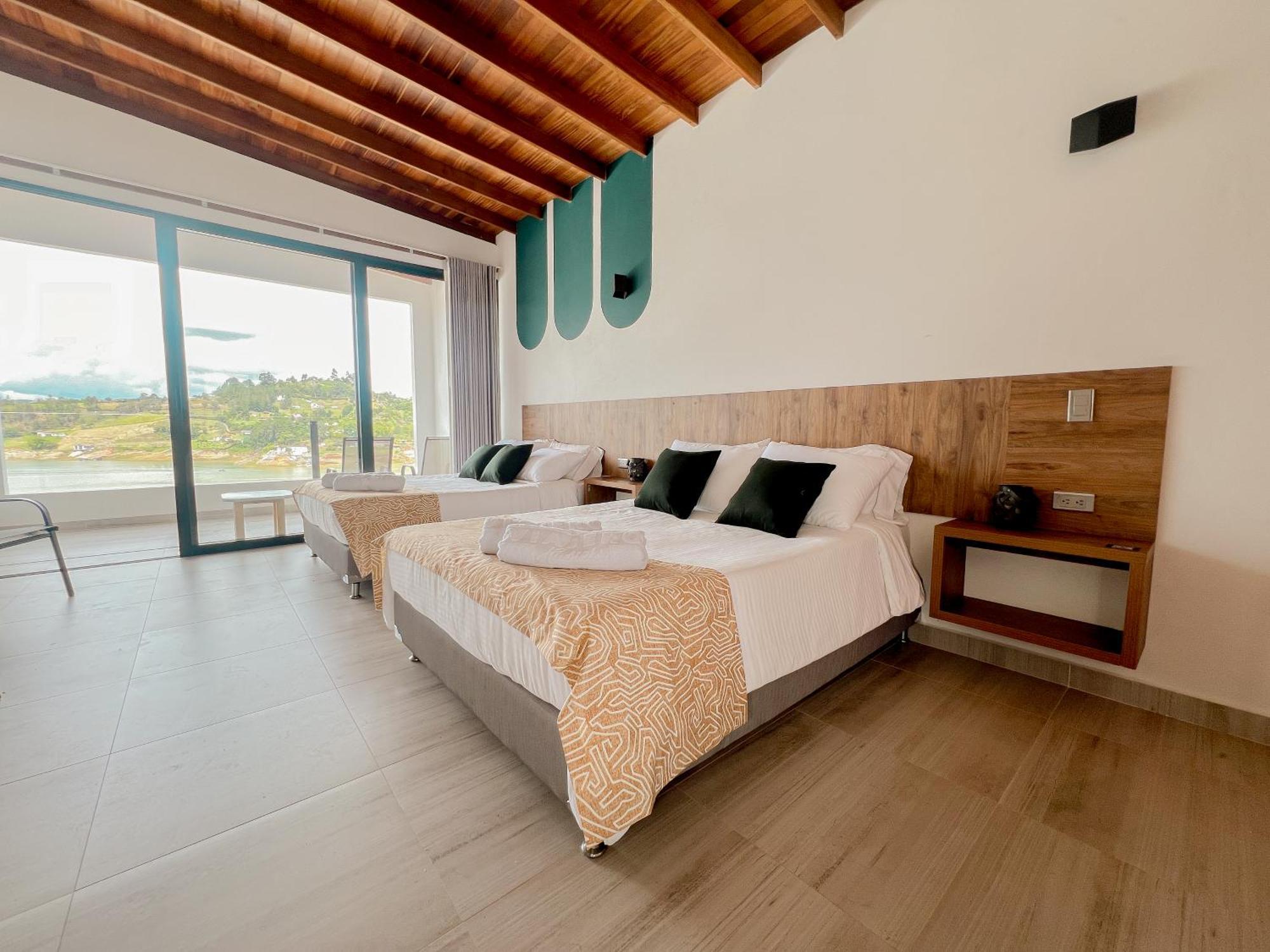 Viajero Guatape Hostel & Lake Club חדר תמונה